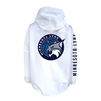 Men's Fanatics  White Minnesota Lynx Logo Full-Snap Nylon Jacket