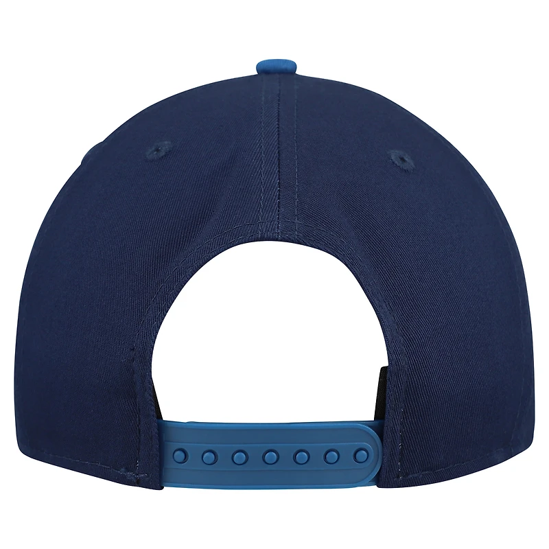 Men's New Era Navy Minnesota Lynx Bold Arch COOLERA 9FORTY A-Frame M-Crown Adjustable Hat