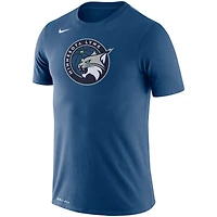 T-shirt de performance Nike Minnesota Lynx pour homme avec logo bleu