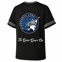Men's round21  Black Minnesota Lynx Soccer Jersey