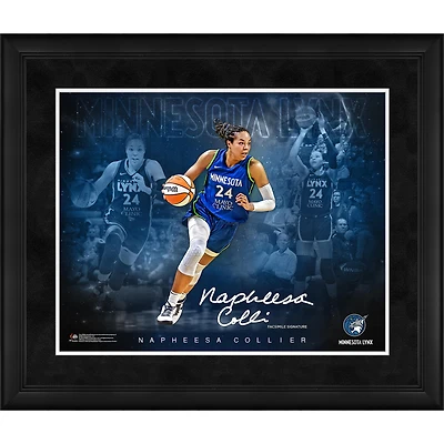 Napheesa Collier Minnesota Lynx Facsimile Signature Framed 16" x 20" Stars of the Game Collage