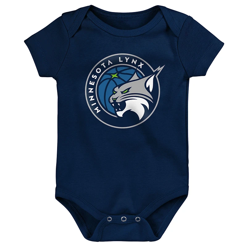 Newborn Outerstuff Minnesota Lynx Destiny 3-Piece Creeper Set