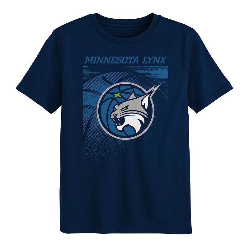 Preschool Navy Minnesota Lynx Big Ball T-Shirt