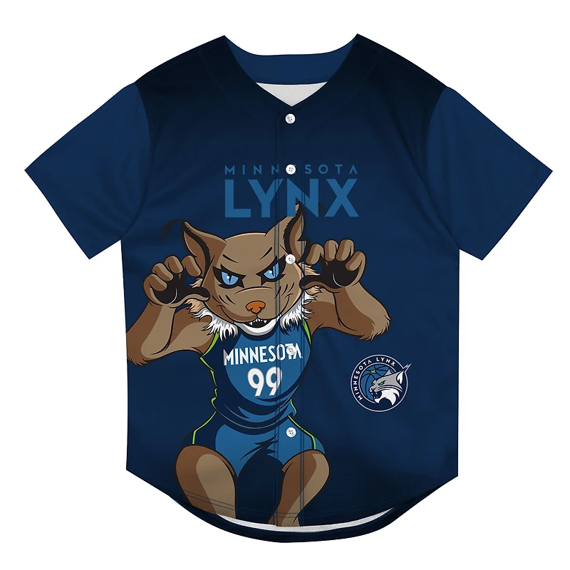 Preschool Outerstuff  Navy Minnesota Lynx Mascot Friend Mesh Fashion Jersey