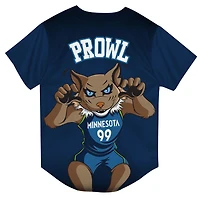 Maillot de mode en maille Outerstuff bleu marine Minnesota Lynx Mascot Friend pour enfants d'âge préscolaire