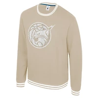 Sweat-shirt unisexe en chenille Stadium Essentials Tan Minnesota Lynx Club Level