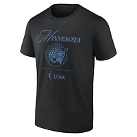 Unisex Logo Athletic Black Minnesota Lynx Motion T-Shirt