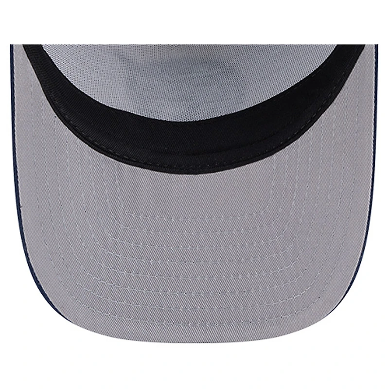 Casquette de camionneur ajustable unisexe New Era blanche/bleu marine Minnesota Lynx Banner Foam Front 9FIFTY A-Frame