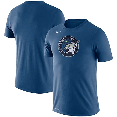 T-shirt unisexe Nike bleu Minnesota Lynx Essential Logo Dri-FIT
