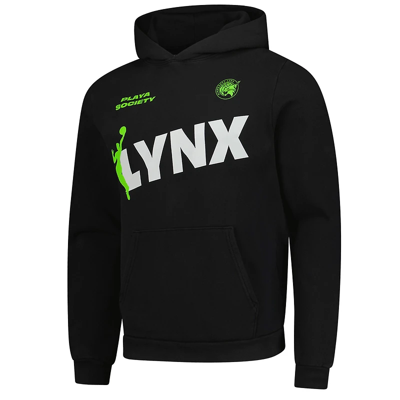 Unisex Playa Society Black Minnesota Lynx Team Pullover Hoodie