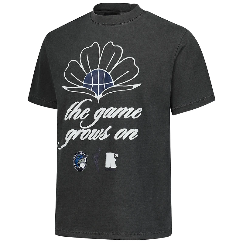Unisex round21 Gray Minnesota Lynx The Game Grows On Victory T-Shirt