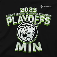 T-shirt unisexe Stadium Essentials noir Minnesota Lynx 2023 WNBA Playoffs Dust