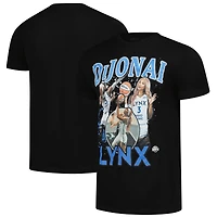 Unisex Stadium Essentials DiJonai Carrington Black Minnesota Lynx Crossroads T-Shirt