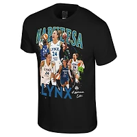 T-shirt unisexe Stadium Essentials Napheesa Collier noir Minnesota Lynx WNBA Crossroads