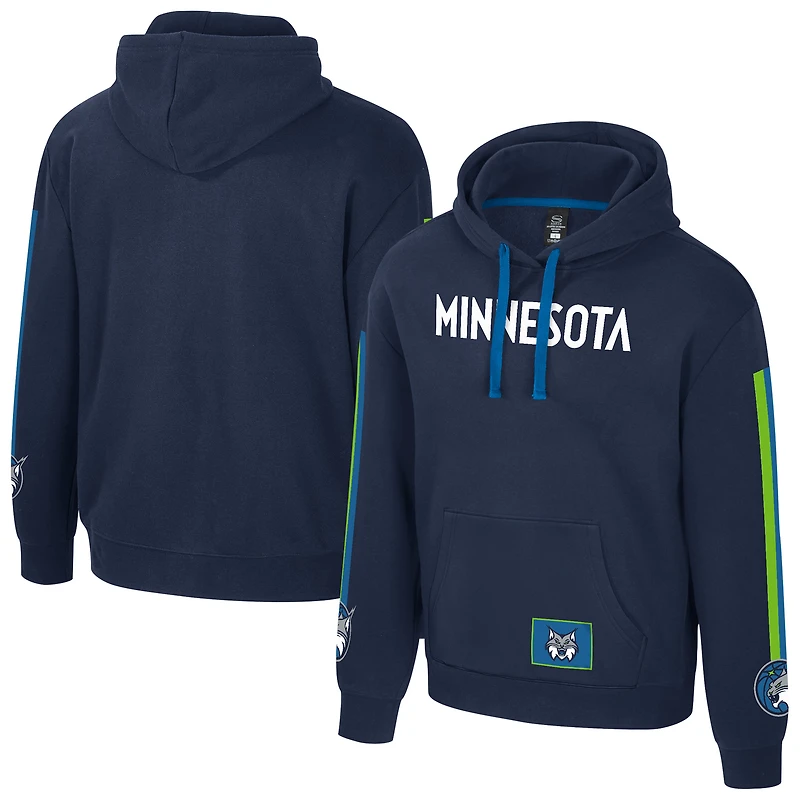 Sweat à capuche unisexe Stadium Essentials bleu marine Minnesota Lynx City Star