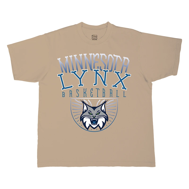 Unisex Stadium Essentials Sand Minnesota Lynx Rays Up Urban Premium Relaxed Fit T-Shirt