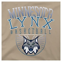 Unisex Stadium Essentials Sand Minnesota Lynx Rays Up Urban Premium Relaxed Fit T-Shirt