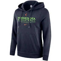 Sweat à capuche Nike Minnesota Lynx Club City bleu marine pour femme