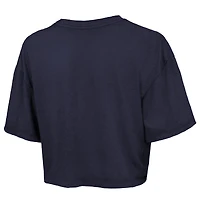 Haut court à rayures bleu marine Minnesota Lynx pour femme Majestic Threads