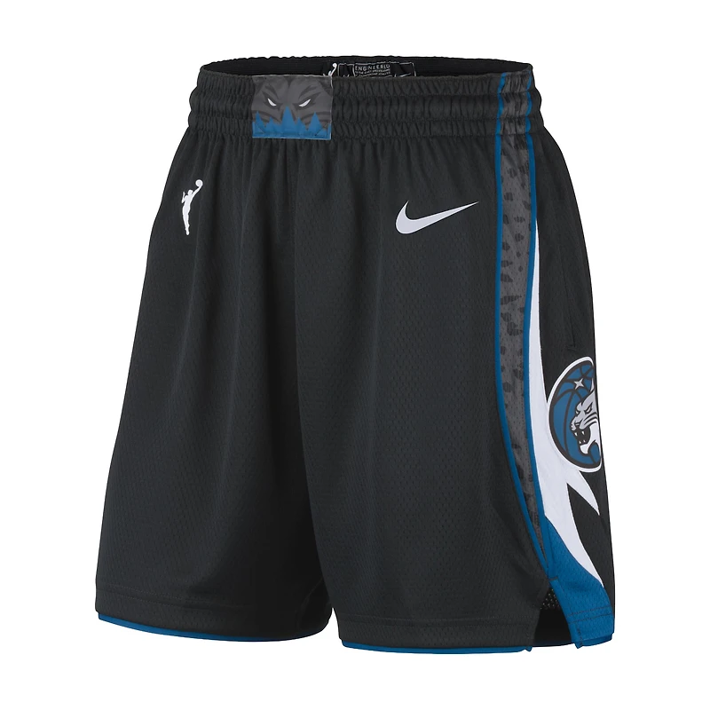 Women's Nike Black Minnesota Lynx 2026 On-Court Dri-FIT Victory Shorts - Rebel Edition