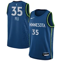 Maillot Swingman Nike Alissa Pili bleu Minnesota Lynx Explorer Edition pour enfant