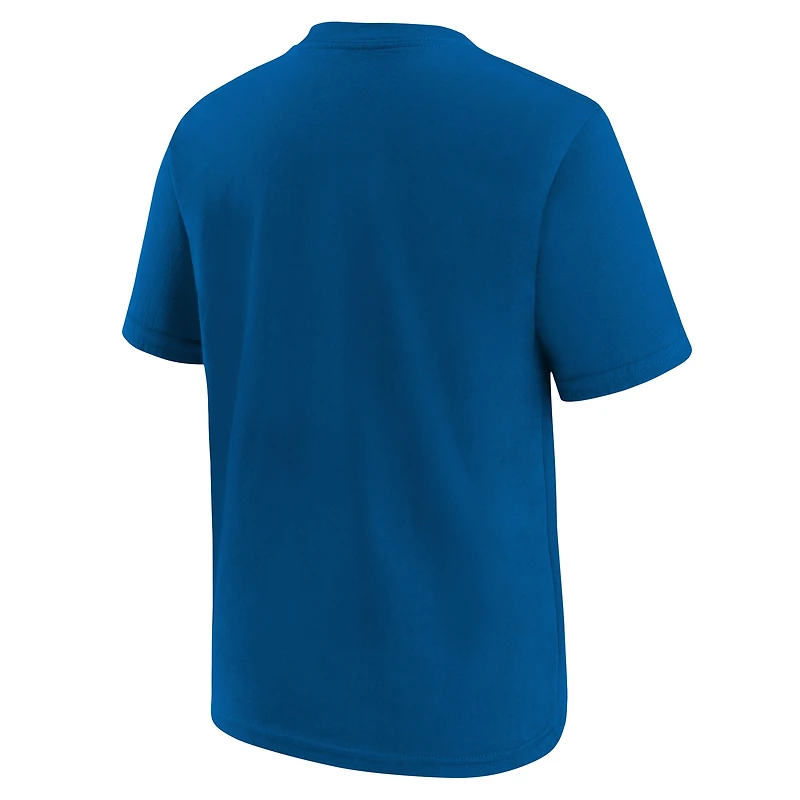 T-shirt Nike bleu pour jeunes avec contenu original des Minnesota Lynx