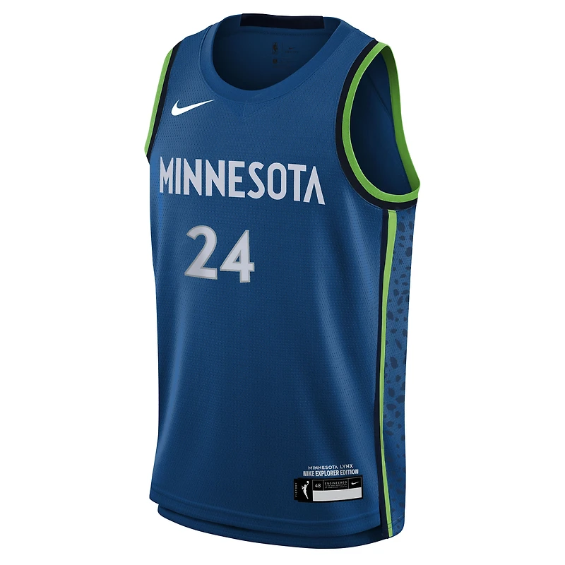 OST MINLYN BLUE EXPLORER NAPHEESA COLLIER WNBA YOUTH & REBEL JERSEYS JERYTHSWG