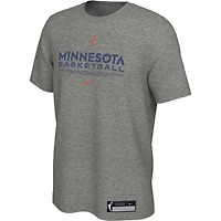 Youth Nike Heather Gray Minnesota Lynx Legend Practice Performance T-Shirt