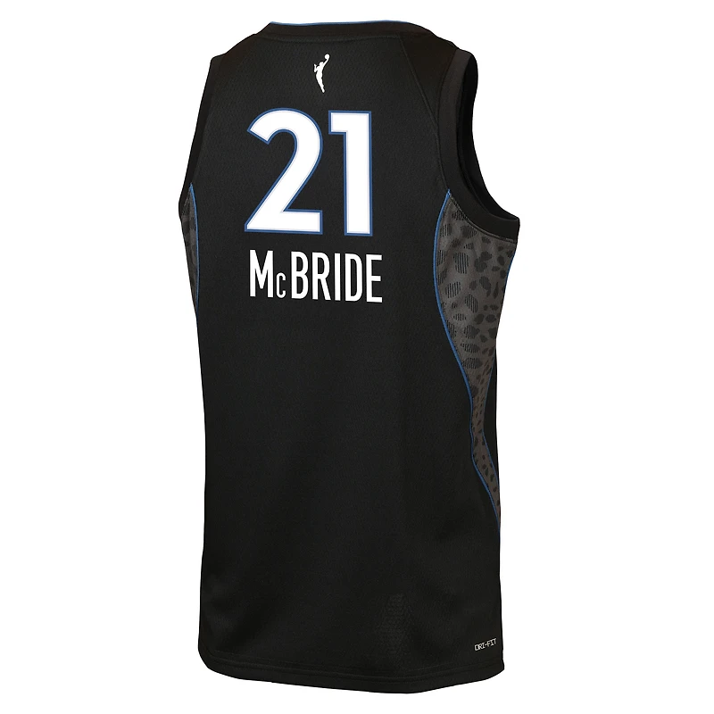 Maillot Nike Kayla McBride noir Minnesota Lynx Victory pour enfant - Édition Rebelle