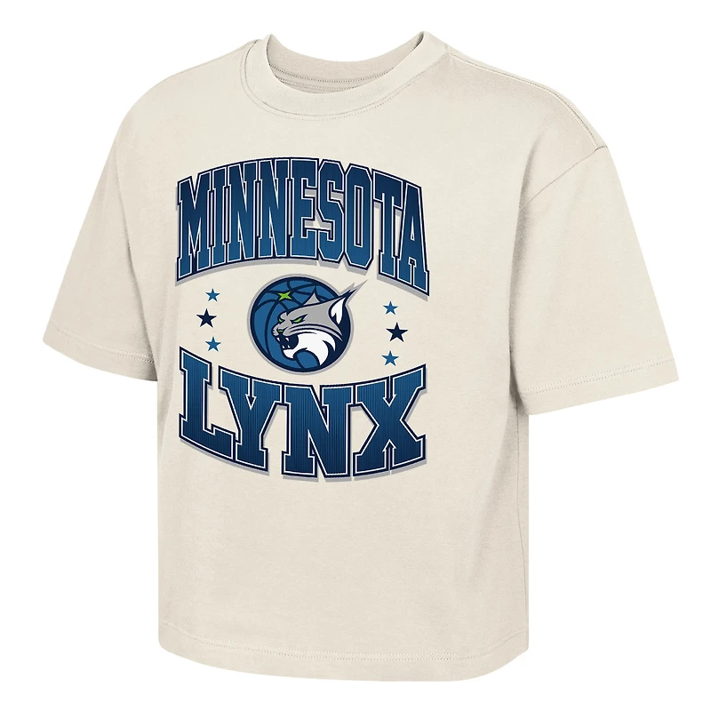 Youth Outerstuff Natural Minnesota Lynx Unbeatable Boxy T-Shirt