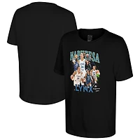 Youth Stadium Essentials Napheesa Collier Black Minnesota Lynx Crossroads T-Shirt