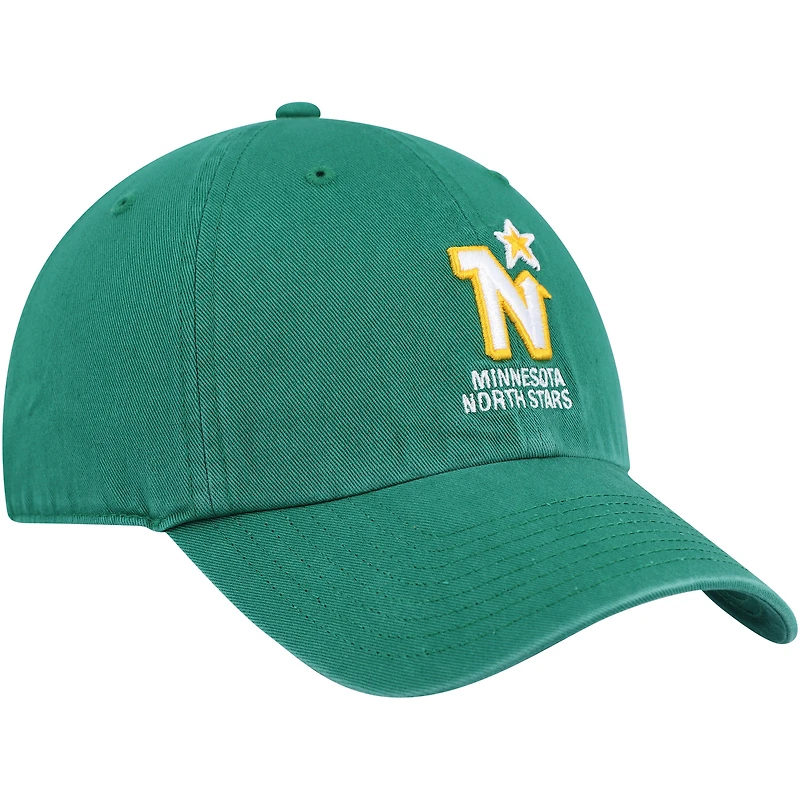 Men's '47 Kelly Green Minnesota North Stars Clean Up Adjustable Hat