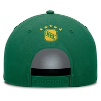 Casquette ajustable en corde A-Frame de la collection Decades des Minnesota North Stars de Fanatics pour hommes Kelly Green