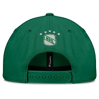 Casquette ajustable pour hommes Fanatics Kelly Green Minnesota North Stars Decades Collection