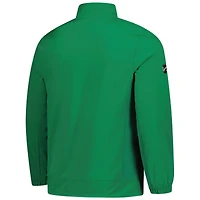 Men's Fanatics Kelly Green Minnesota North Stars Woven Rink Full-Zip Jacket