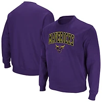 Sweat-shirt en sergé violet Colosseum pour homme, motif arche et logo des Minnesota State Mavericks