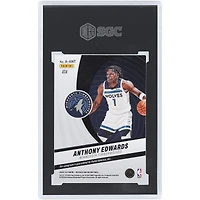 Carte Panini Revolution Asia Red #A-ANT SGC 8.5 authentifiée autographiée par Anthony Edwards des Minnesota Timberwolves 2022-23