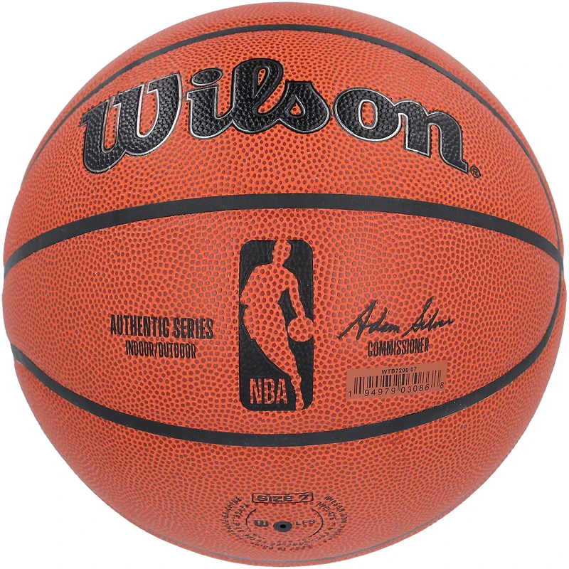 Anthony Edwards Minnesota Timberwolves Autographed Wilson Official Game Basketball with "2020 #1 Pick" Inscription