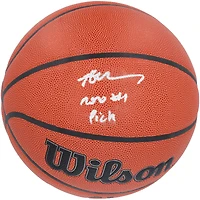 Anthony Edwards Minnesota Timberwolves Autographed Wilson Official Game Basketball with "2020 #1 Pick" Inscription