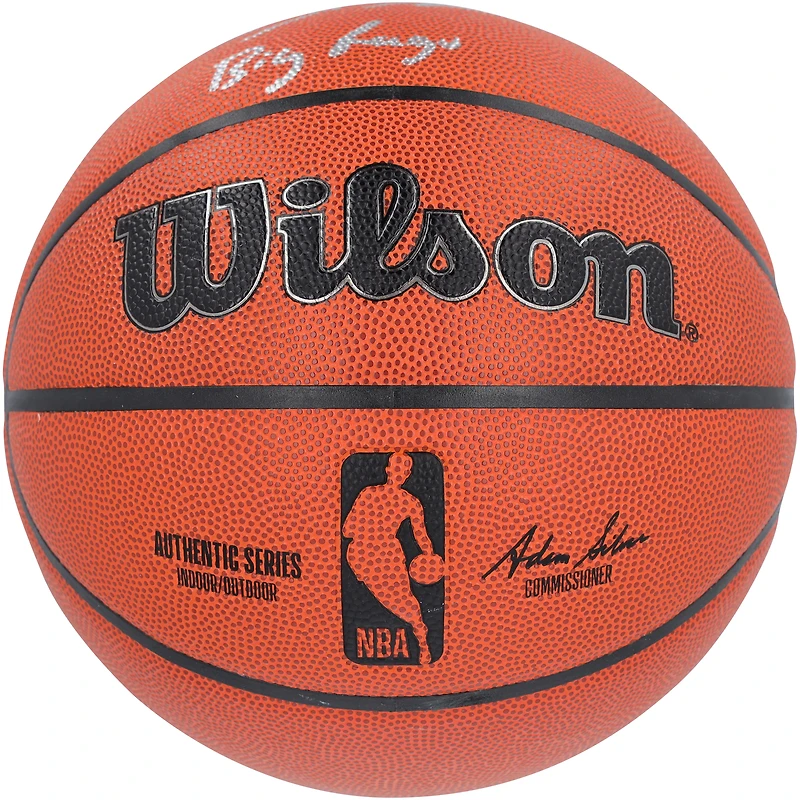 Donte DiVincenzo Minnesota Timberwolves Autographed Wilson Authentic Series Indoor/Outdoor Basketball with "Big Ragu" Inscription