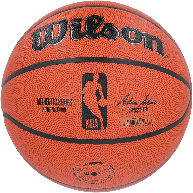 Donte DiVincenzo Minnesota Timberwolves Autographed Wilson Authentic Series Indoor/Outdoor Basketball with "Big Ragu" Inscription