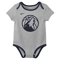 Infant & Newborn Nike Minnesota Timberwolves Two-Piece Bodysuit Set