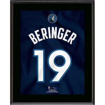 Joan Beringer Minnesota Timberwolves 10.5" x 13" Jersey Number Sublimated Player Plaque