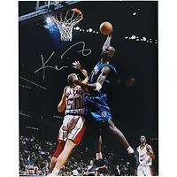 Kevin Garnett Minnesota Timberwolves Autographed 16" x 20" One-Handed Soaring Dunk Photograph