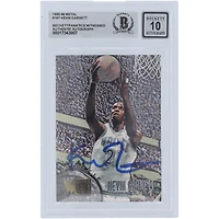 Kevin Garnett Minnesota Timberwolves Autographié 1995-96 Skybox Meta #167 Beckett Fanatics Witnessed Authenticated 10 Rookie Card