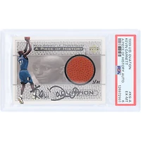 Kevin Garnett Minnesota Timberwolves Autographed 1999 Upper Deck Ovation A Piece of History Game Used Basketball Relic #KG-A #3/21 PSA Authenticated 6 Card