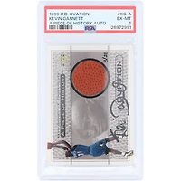 Kevin Garnett Minnesota Timberwolves Autographed 1999 Upper Deck Ovation A Piece of History Game Used Basketball Relic #KG-A #3/21 PSA Authenticated 6 Card
