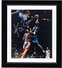 Kevin Garnett Minnesota Timberwolves Autographed 8" x 10" One-Handed Soaring Dunk Photograph