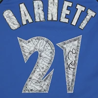 Kevin Garnett Minnesota Timberwolves Autographed Mitchell & Ness Blue 2003-04 NBA 75th Anniversary Diamond Swingman Jersey
