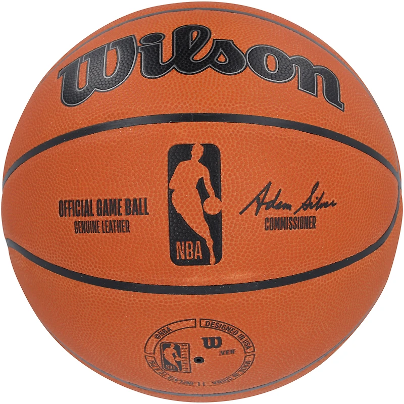 Kevin Garnett Minnesota Timberwolves Autographed Wilson Official Game Basketball with "The Big Ticket" Inscription